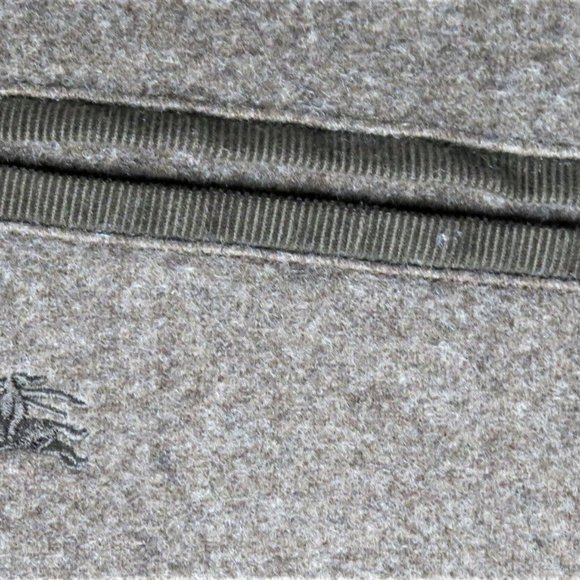 Burberry Mens Coat 6 L ? Short Jacket Nova Check Wool Tweed Fashion Vintage - Picture 9 of 12